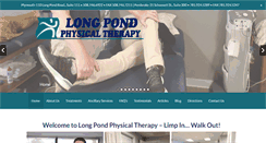 Desktop Screenshot of longpondpt.com